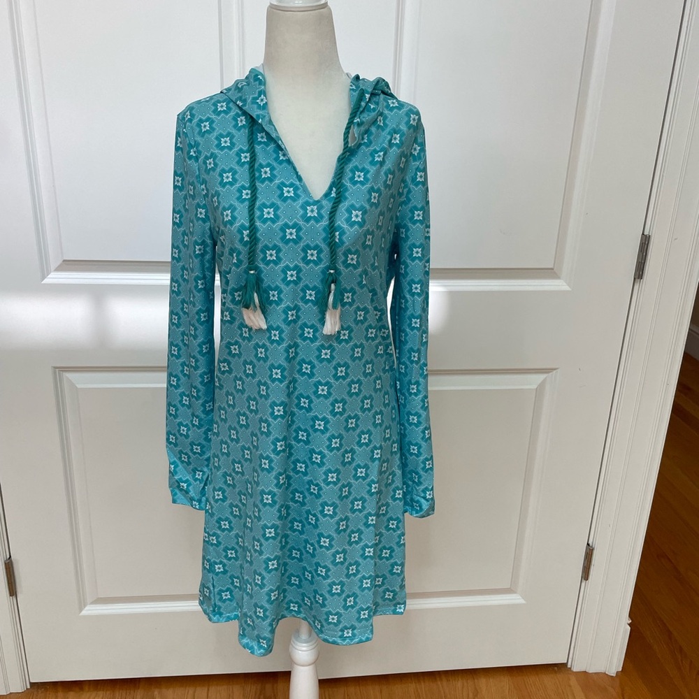 Hooded Beach Cover-Up Long Sleeve UPF 50+ Dress from Cabana Life